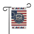 250th America Semiquincentennial Garden Flag — Patriotic USA Yard Banner